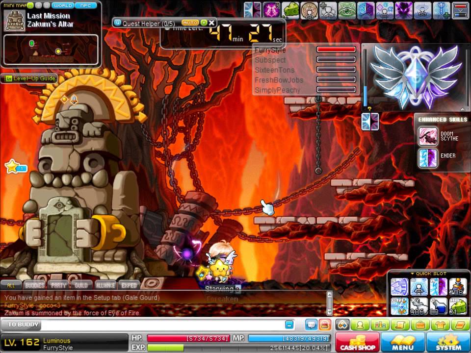 [GMS]162 Luminous Zak solo