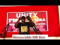Mr dee honourable  gerry easy with awesome performance