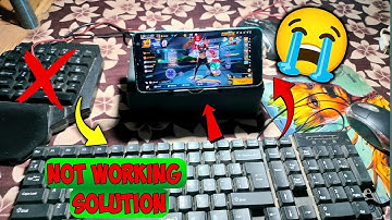 Keyboard Mouse Not Working Fix 😱 | Mobile Gaming Keyboard Solution | GG Mouse Pro Problem Solve