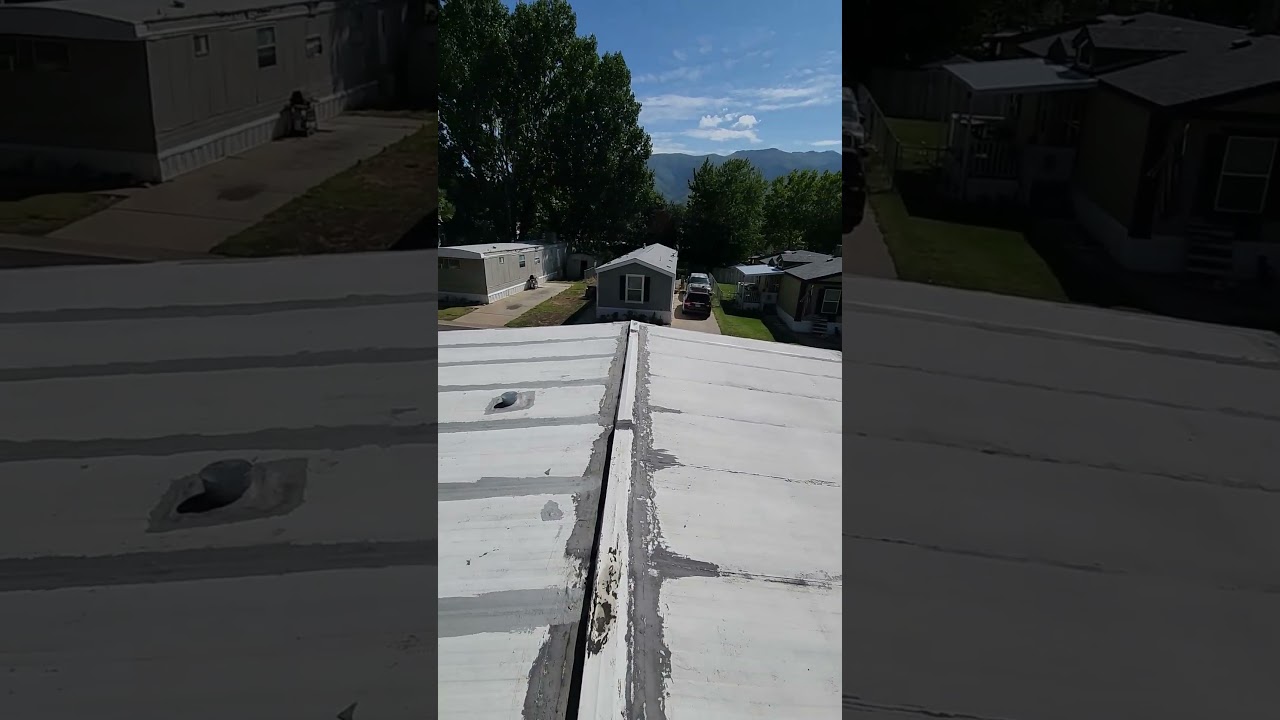 Bad Metal Roof on Mobile Home - Metal Roof Replacement when Mobile Home Flipping