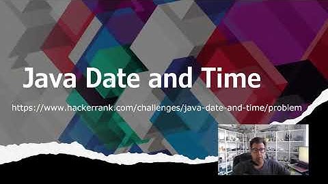 Java Date and Time - HackerRank