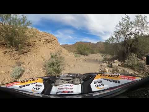 Found some cool washes in Quartzite, AZ in the Canam Maverick X3