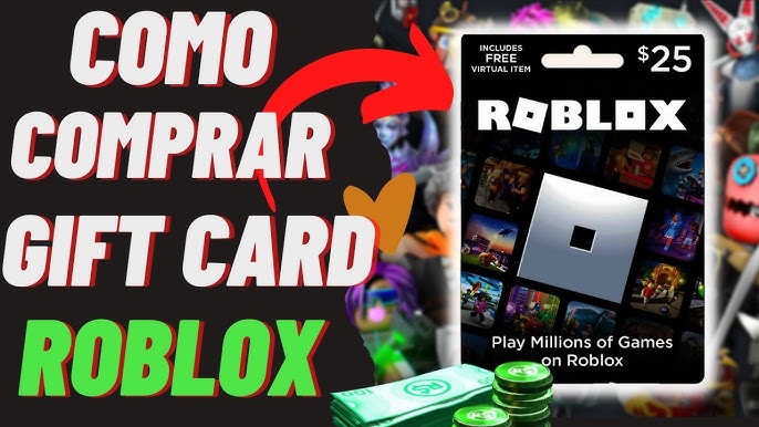Gift Card Cartão Presente Roblox 25 Reais Envio Imediato