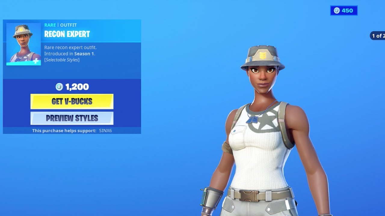 *NEW* RECON EXPERT IS BACK EARLY ITEM SHOP..! Fortnite Battle Royale