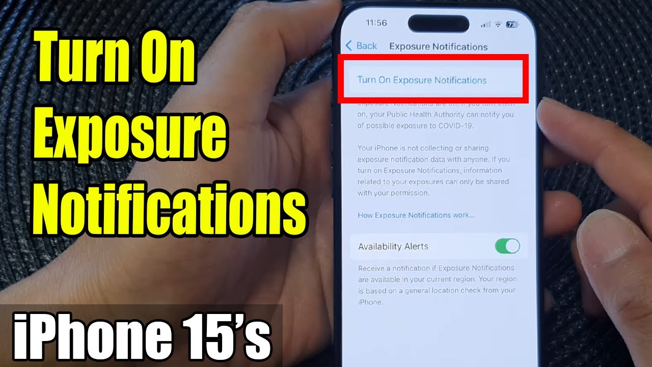 iPhone 15/15 Pro Max: How to Turn On Exposure Notifications