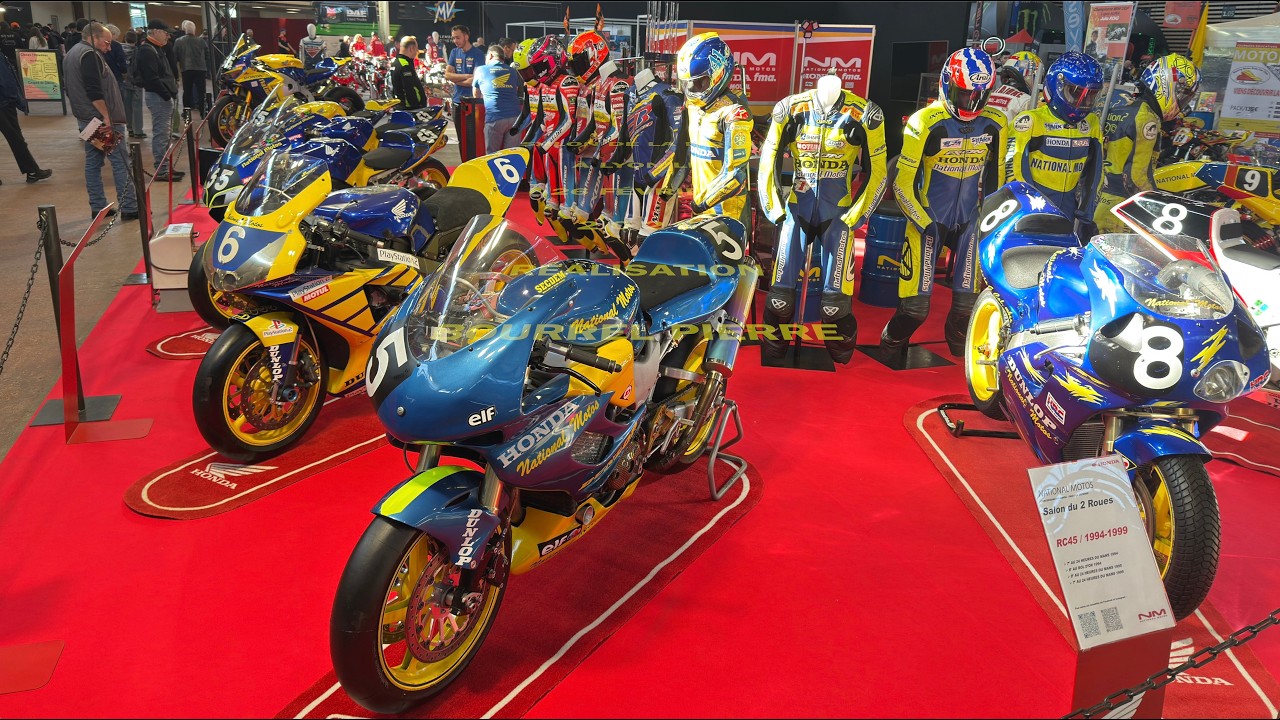 Salon de la moto à Lyon le 26 février 2026 . 4K