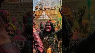 Playful Divine Holi Celebration At Shree Giridhar Dham In Vrindavan, India 🇮🇳