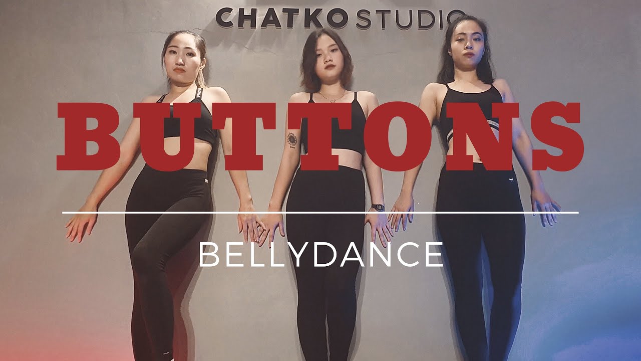 Học nhảy belly dance | BUTTONS – The Pussycat Dolls | BELLY DANCE Zumba – I-Active