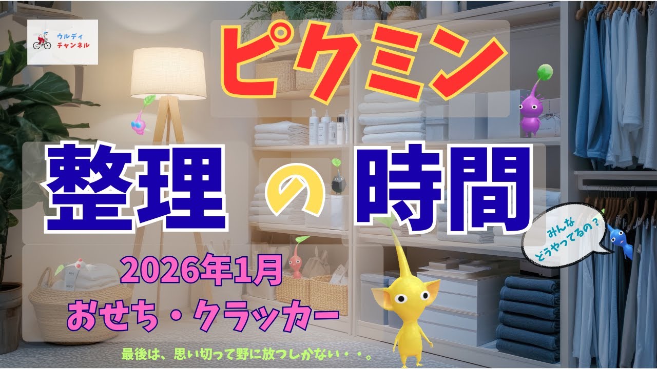 ピクミン整理の時間［2026年1月］｜#ピクミンブルーム｜#pikminbloom｜