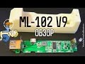 ML-102 новая V9.0 Обзор - Повербанк + Зарядное для 18650 LiIon