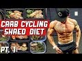 Carb Cycling Shredding Diet | Meal By Meal | Low Carb Day