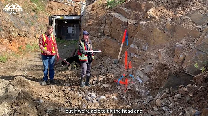 Jill Maxwell on Cassiar South Drill Hole Location