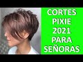 CORTES PIXIE 2021 PARA SEÑORAS DE 30 40 50 60 AÑOS Para NAVIDAD