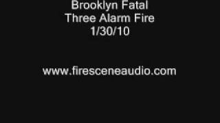 FDNY Three Alarm Fatal Fire on 86th St 1/30/10
