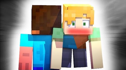Steve Impressed Alex Minecraft Animation | Lovely Romantic Animation