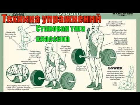 Становая тяга. Классика. Правильный Бодибилдинг. Техника #4