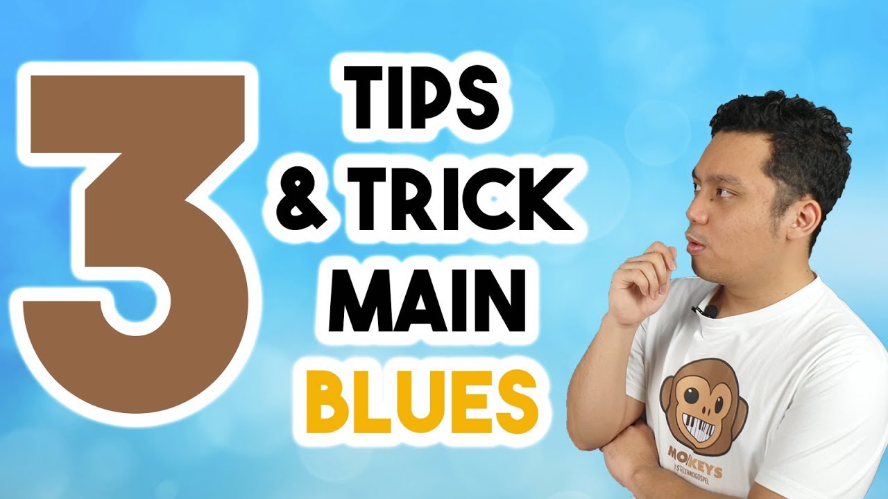 3 Tips & Trick Main BLUES!!! (Tutorial Piano Blues)