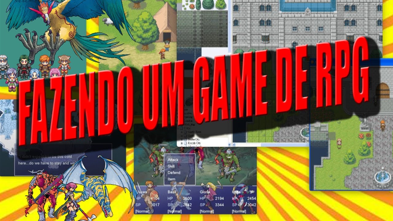 Básico sobre o RPG maker xp - YouTube
