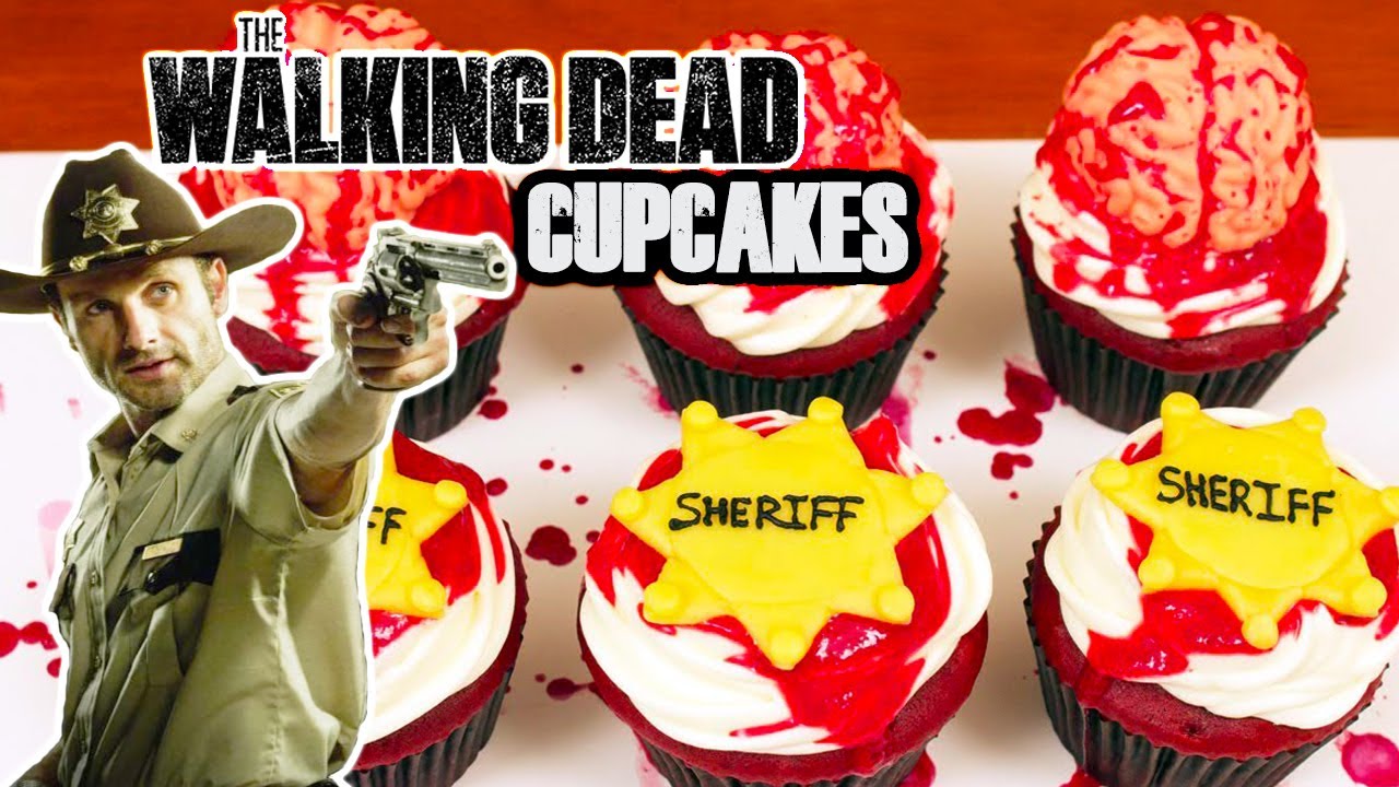 WALKING DEAD CUPCAKES - NERDY NUMMIES