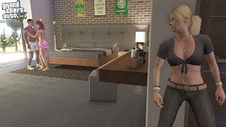 What Happens If TRACEY Sneaks Into FRANKLIN House in GTA 5?