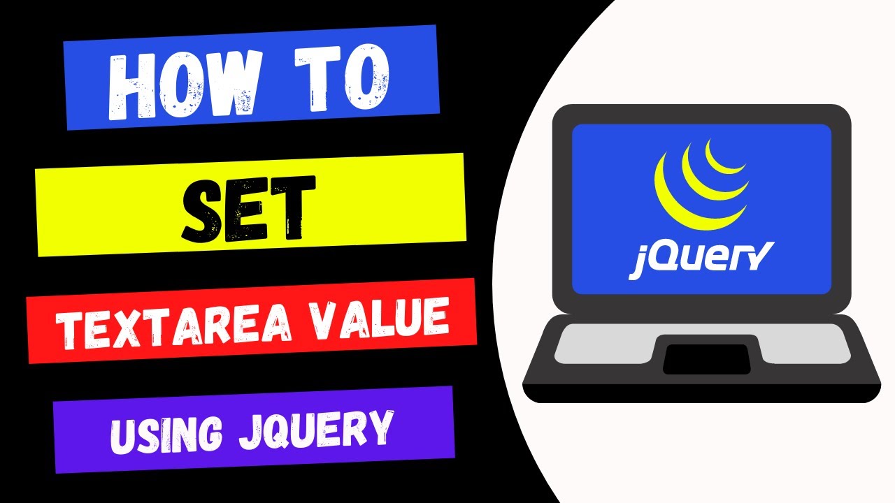 html textarea value  New  Set Textarea Value using JQuery