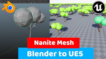 How to make Nanite Mesh For Unreal Engine 5 in Blender | Creat Own Nanite Mesh in Blender For UE5