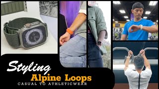 How to STYLE ALPINE LOOPS for APPLE WATCH ULTRA