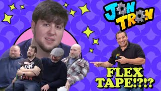 This Stuff Can Do Anything…HOW?! | Waterproofing My Life With FLEX TAPE - @JonTronShow