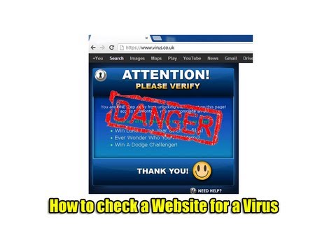 वीडियो: वायरस के लिए वेबसाइट कैसे चेक करें