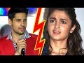 sidharth malhotra reacts on break up with alia bhatt