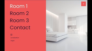 Fullscreen Megamenu with Items revealing Images on Hover