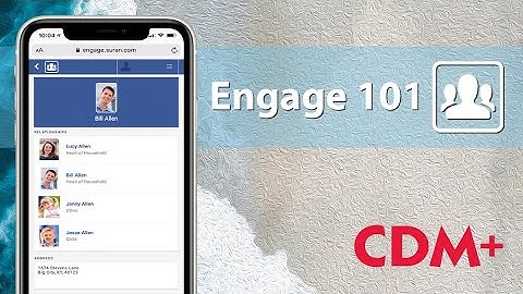 CDM+ Engage Online 101 - What Engage Can Do For Your Church Administration
