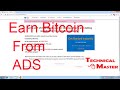 How To Earn Bitcoin Watching Ads