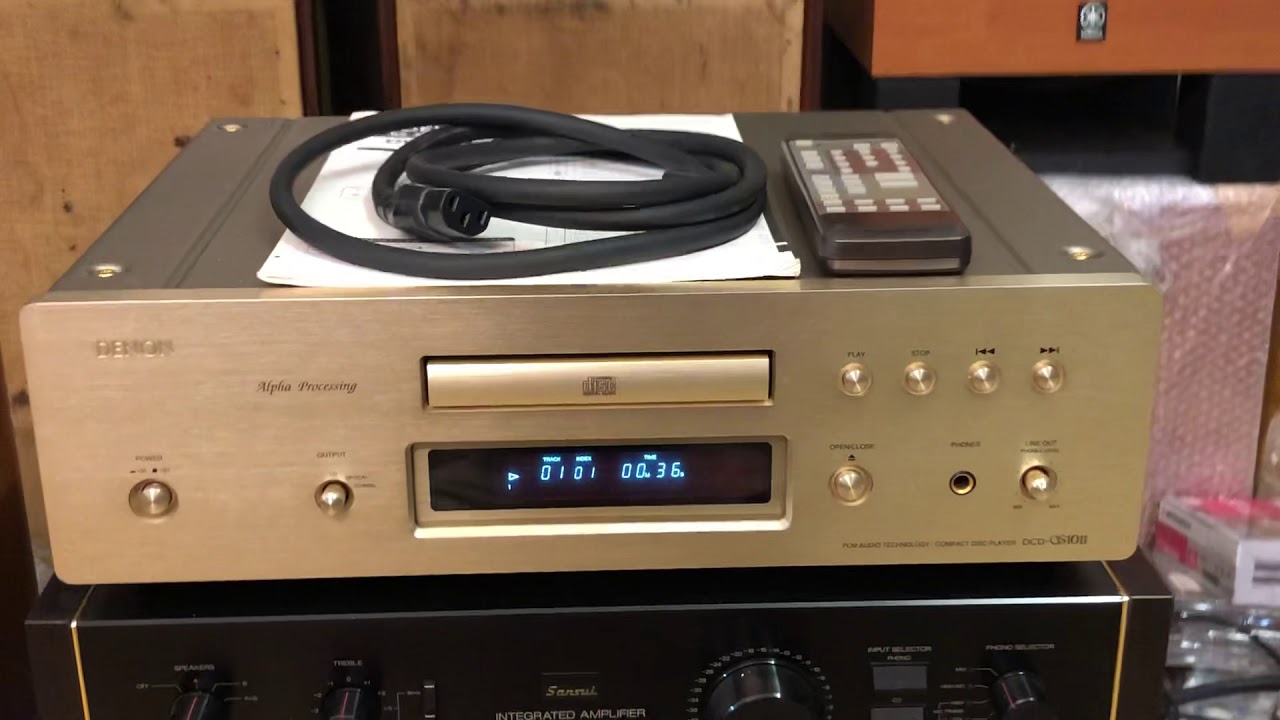 CD DENON S10ii (LH:0888.62.8181) - YouTube