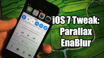 iOS 7 Jailbreak Tweaks: Parallax enaBlur