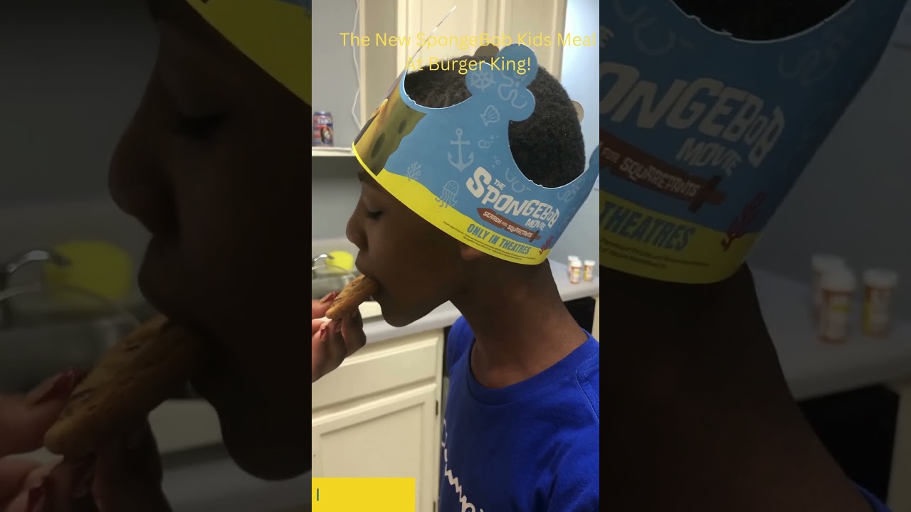 The New SpongeBob Kids Meal @ Burger King 