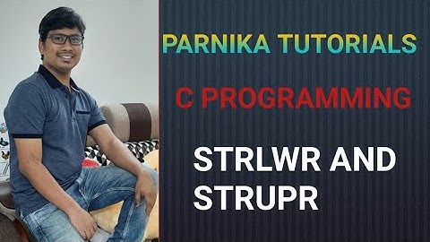 L 66: C PROGRAM TO CONVERT A STRING FROM UPPER CASE TO LOWECASE AND VICE VERSA | GATE CSE LECTURES