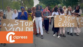 Émeutes : les mamans contre les violences (2 juillet 2023, Aulnay-sous-Bois, France) [4K]