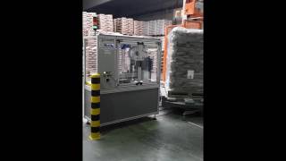 Pallet labeling op 2 zijden met Alcode P