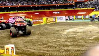 Monster Jam at the Carrier Dome in Syracuse NY 2011