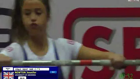 Jennifer Newton at the World University Classic Cu...