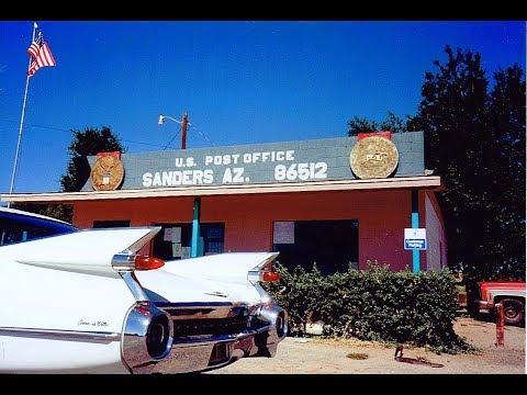 U.S. POST OFFICE - Sanders, AZ - Route 66 - August 14, 1995 @CadillaconRoute