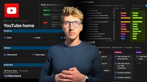 ULTIMATE Second Brain Setup in Notion for YouTube.