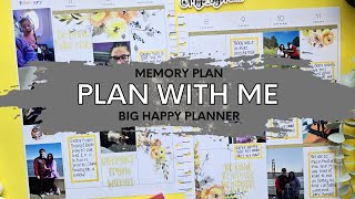 2024 MEMORY PLANNER PLAN WITH ME- BIG HAPPY PLANNER- Week 6