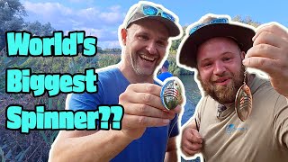I Made The WORLD’S BIGGEST Mullet Spinner! (Epic Fishing Challenge)