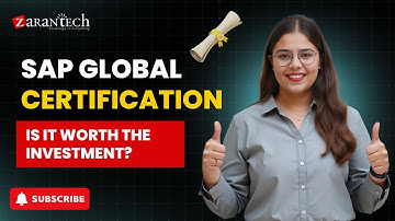 SAP Global Certification: Is It Worth the Investment? | ZaranTech