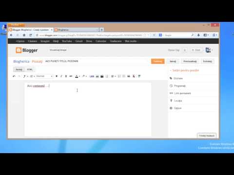 Video: Cum Să Vă Creați Blogul
