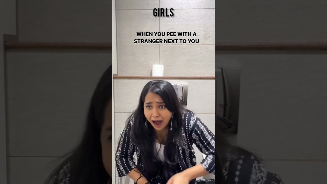 When You Pee With A Stranger Next To Girls Vs Boys Funny Comedy Entertainment Hilarious