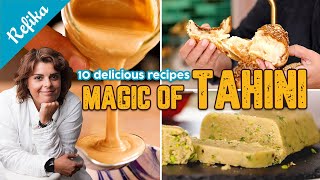 All About TAHINI | 10 Easy Recipes You Can Do At Home & Useful Tips - Hummus, Cookie, Sauce & More!