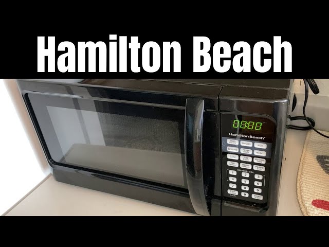 Hamilton Beach HB54SS100112161 0.9 Cu ft 900-Watt Stainless Steel Countertop Microwave Oven